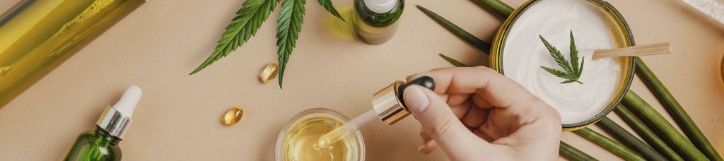 What type of CBD cosmetic products are available